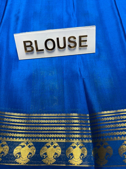 Pure Mysore Silk Saree.