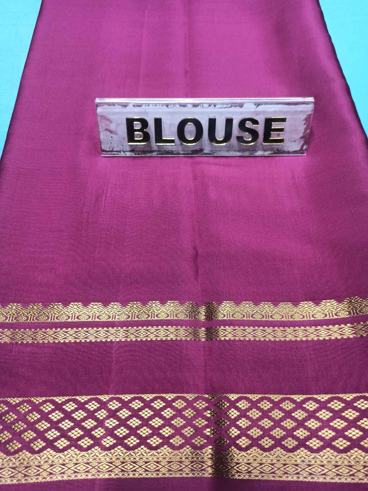 Pure Mysore Silk Saree.