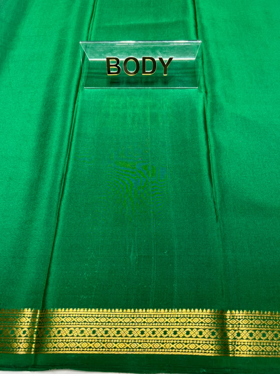 Pure Mysore Silk Saree.