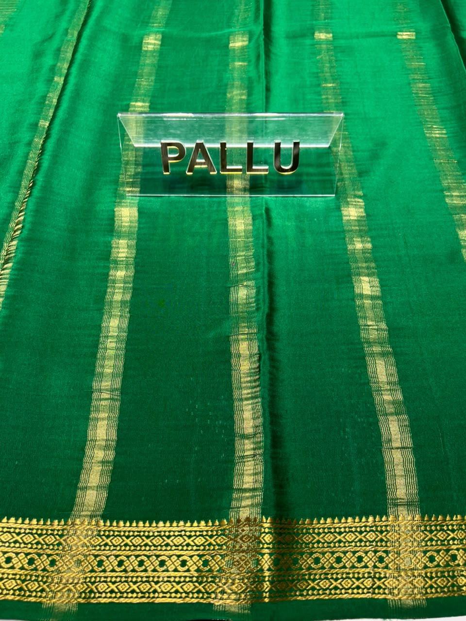Pure Mysore Silk Saree.