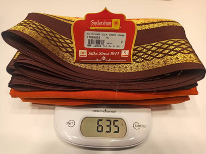 Pure Mysore Silk Saree.