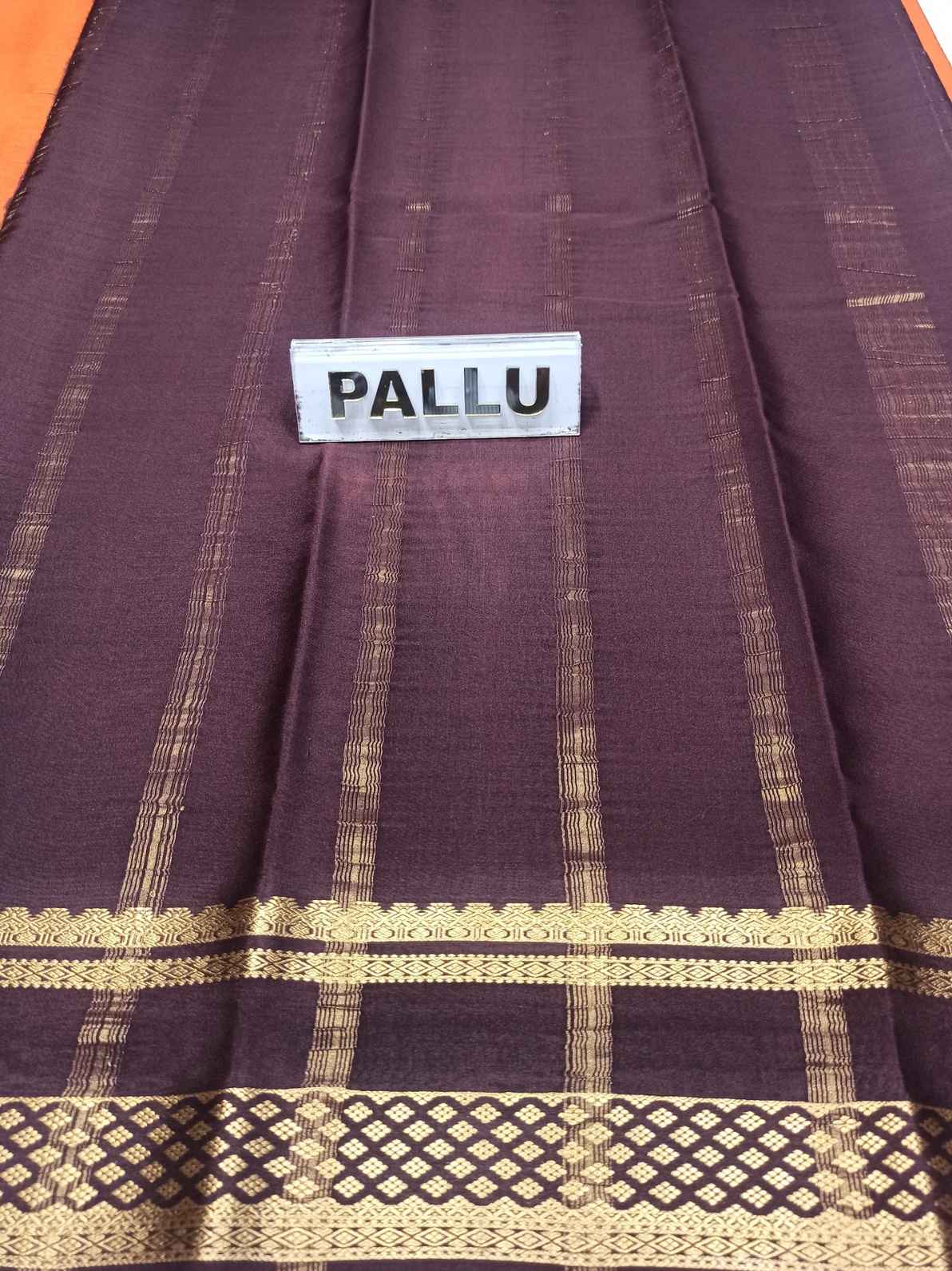 Pure Mysore Silk Saree.