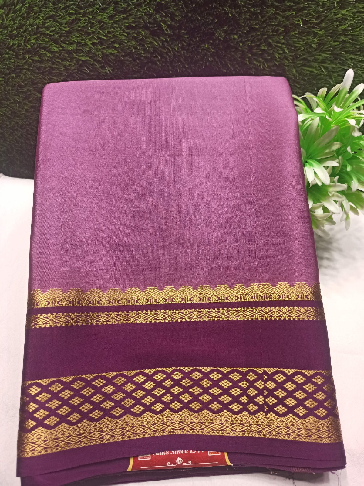 Pure Mysore Silk Saree.