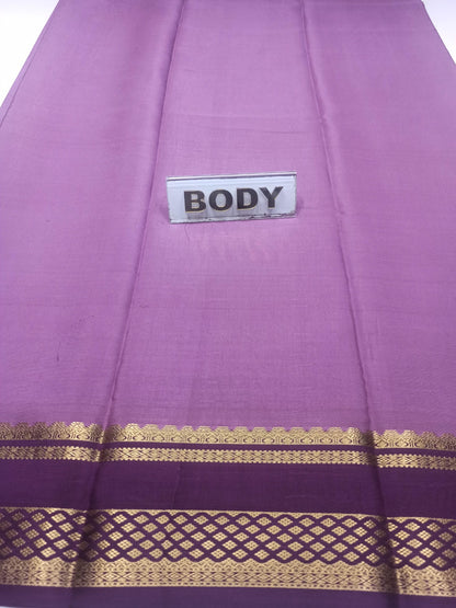 Pure Mysore Silk Saree.