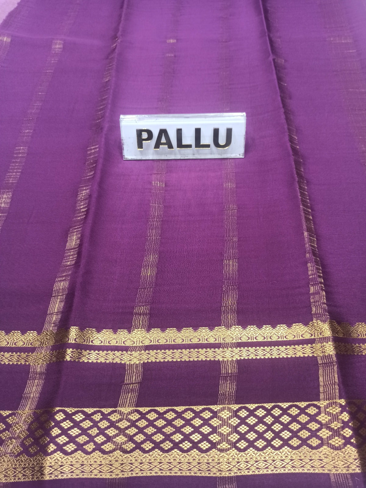 Pure Mysore Silk Saree.