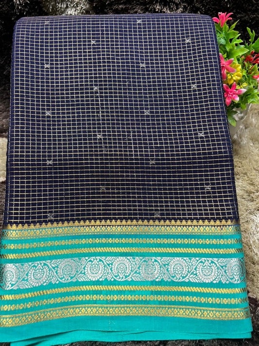 Pure Mysore Silk Saree.