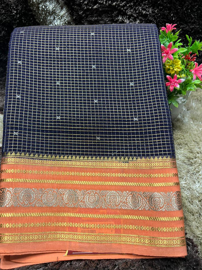 Pure Mysore Silk Saree.
