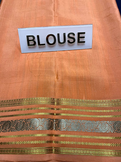 Pure Mysore Silk Saree.