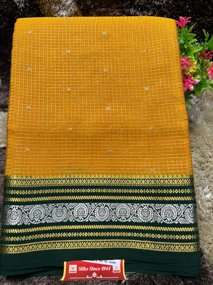 Pure Mysore Silk Saree.