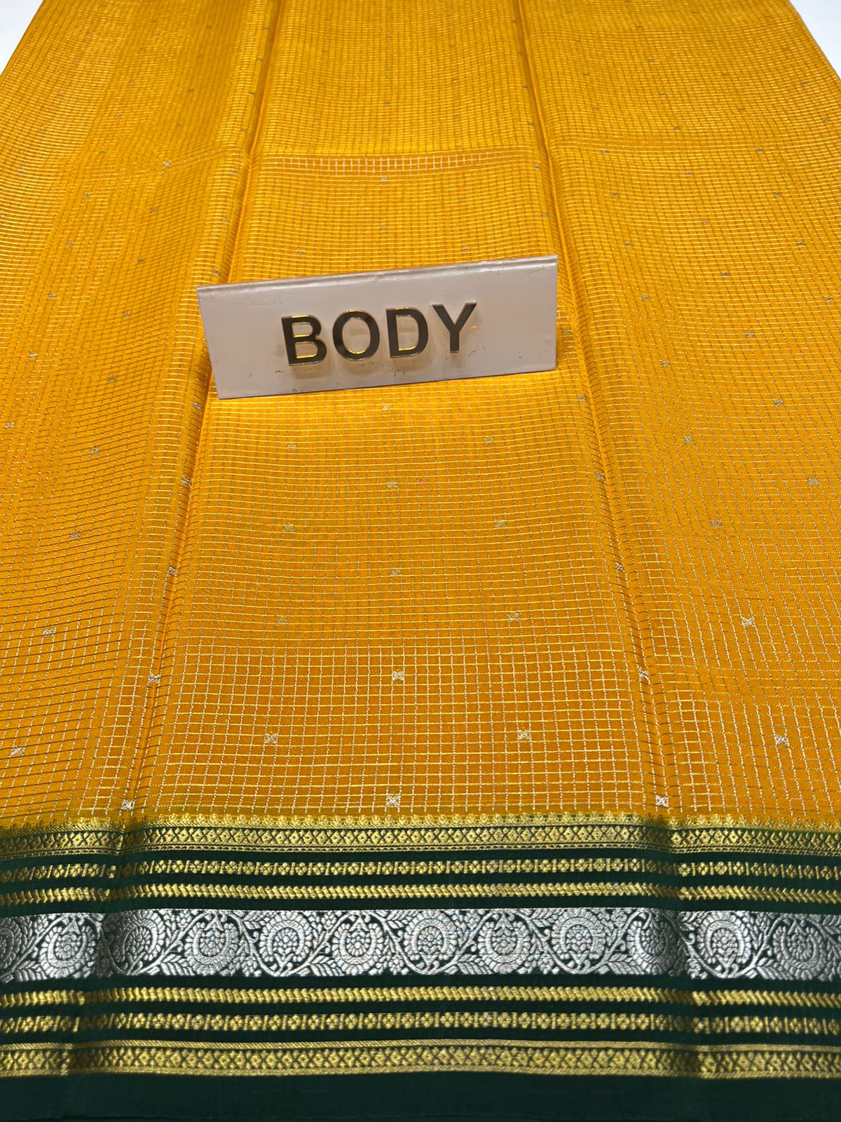 Pure Mysore Silk Saree.