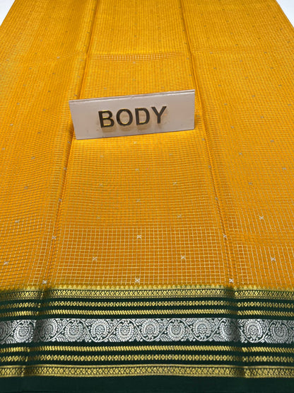 Pure Mysore Silk Saree.