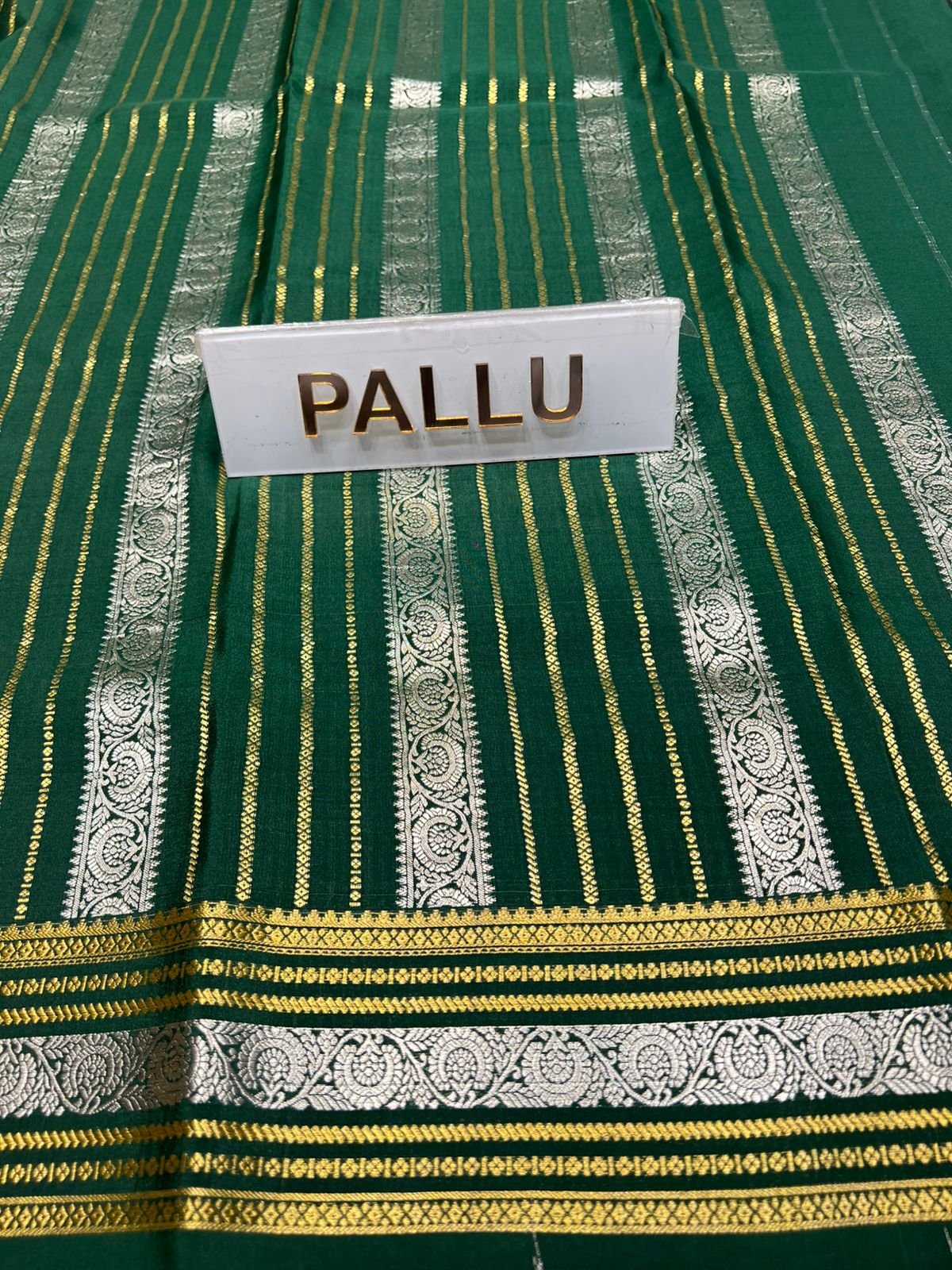 Pure Mysore Silk Saree.
