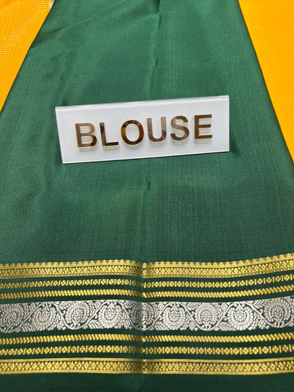 Pure Mysore Silk Saree.