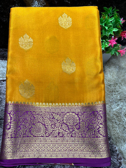 Pure Mysore Silk Saree.
