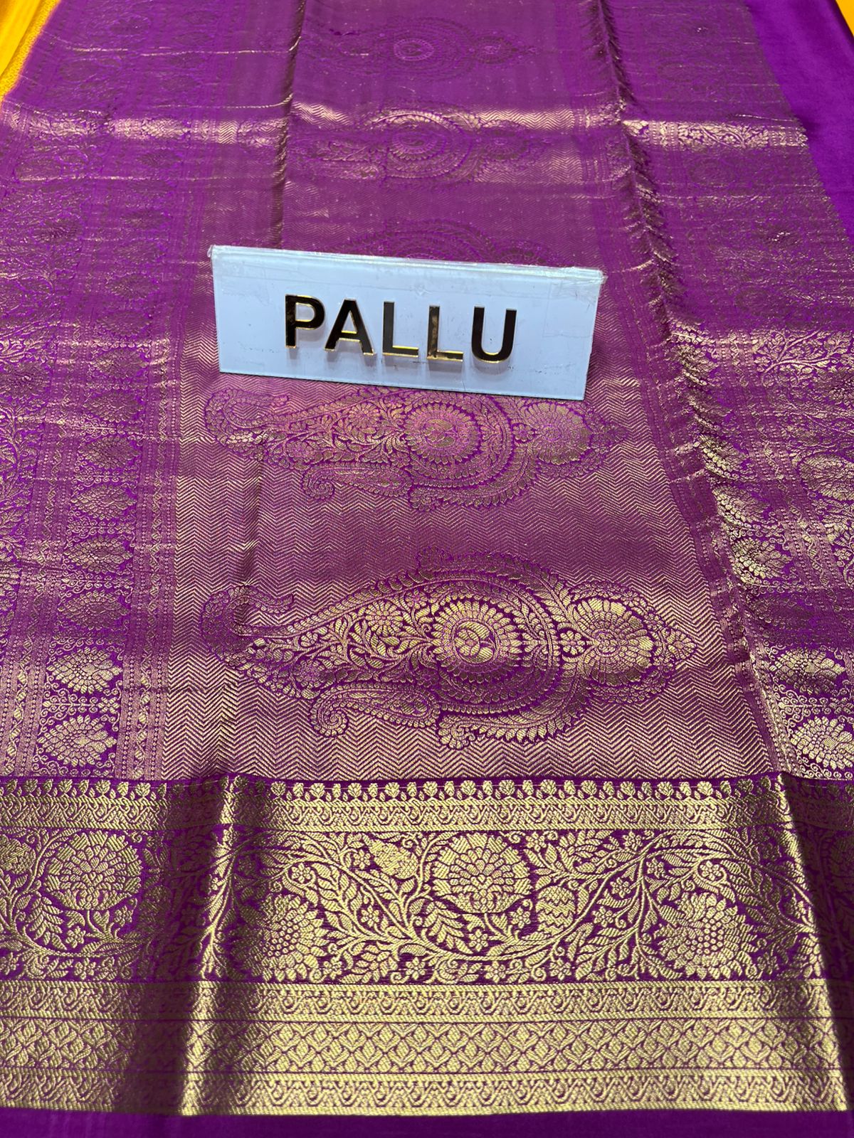 Pure Mysore Silk Saree.