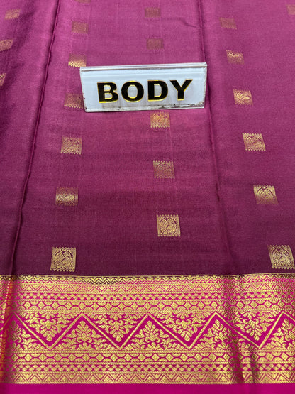 Pure Mysore Silk Saree.