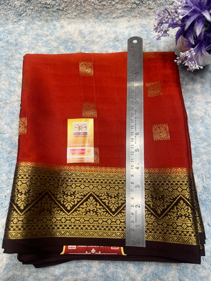Pure Mysore Silk Saree.