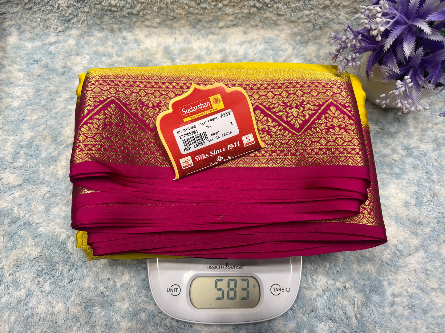 Pure Mysore Silk Saree