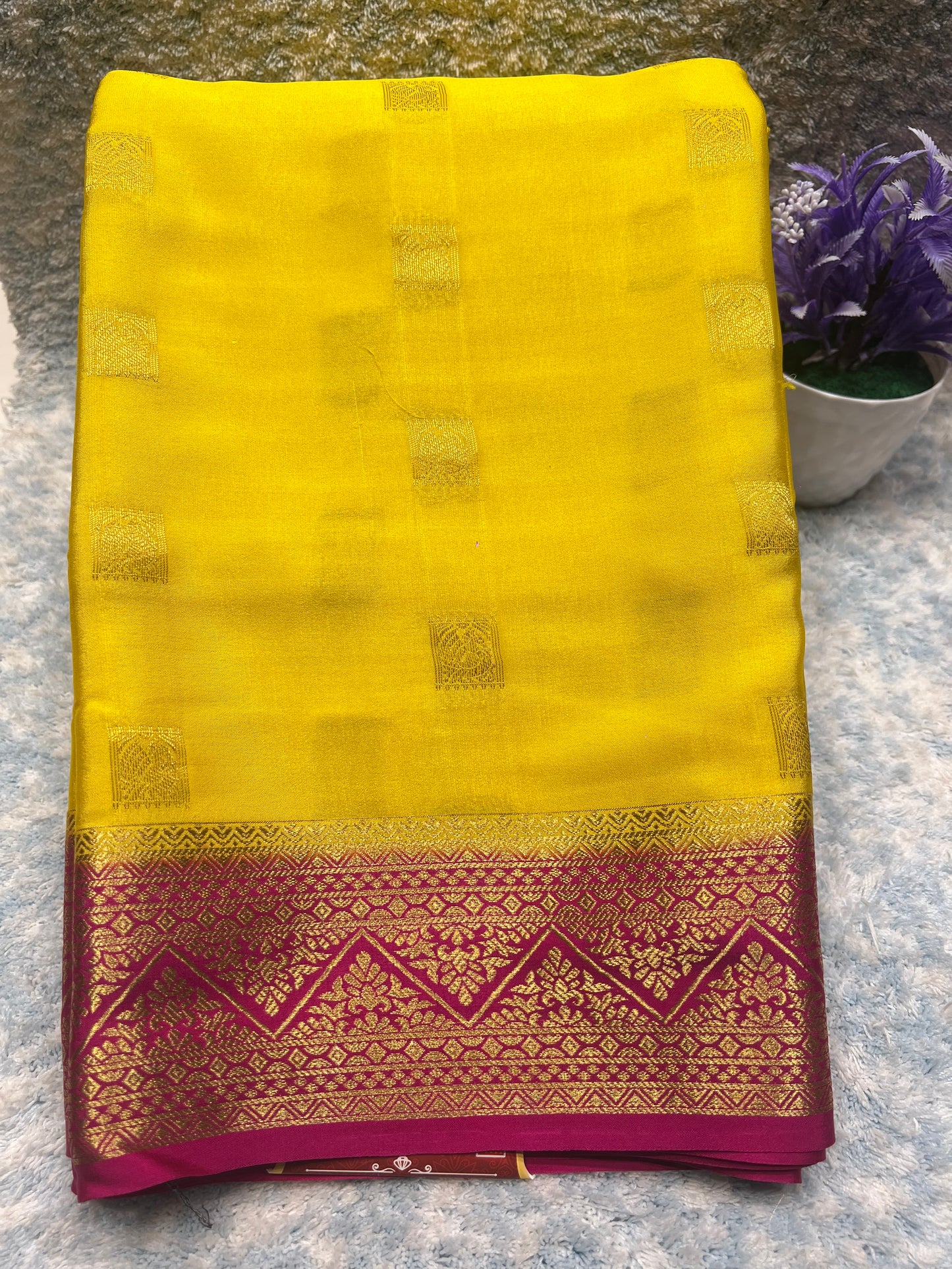 Pure Mysore Silk Saree