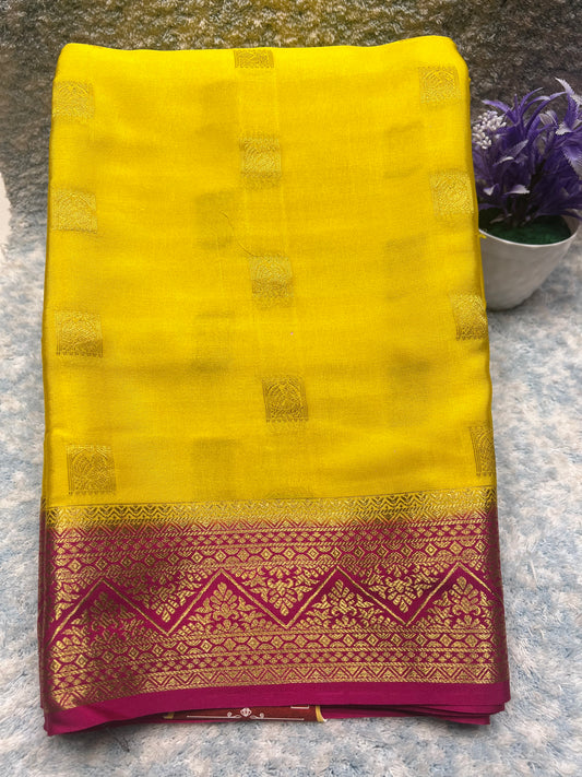 Pure Mysore Silk Saree