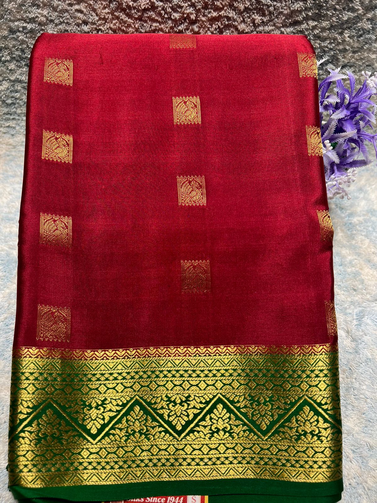 Pure Mysore Silk Saree.