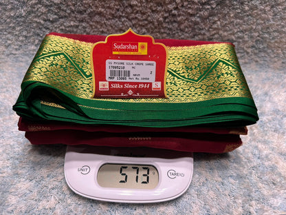 Pure Mysore Silk Saree.