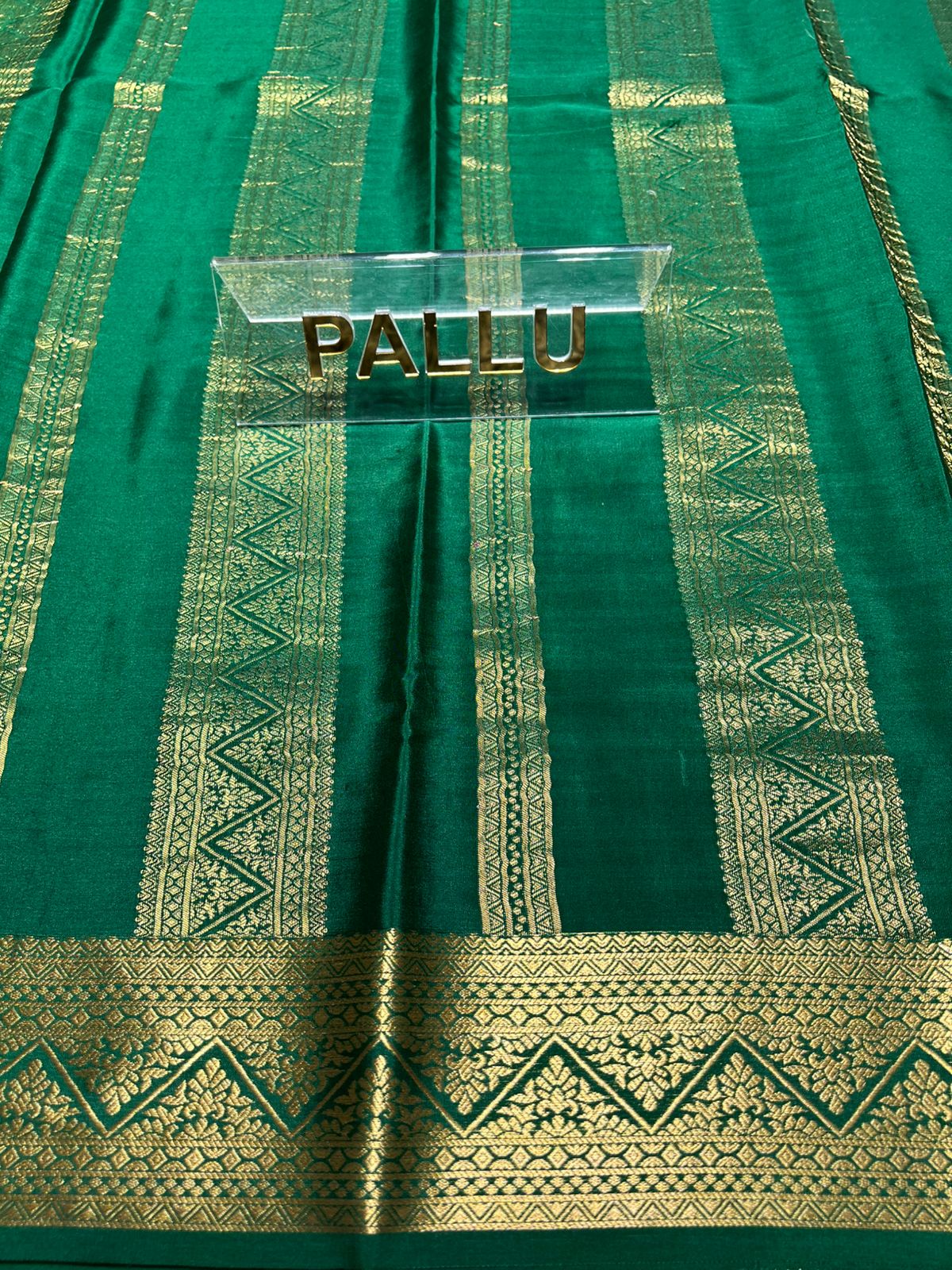 Pure Mysore Silk Saree.