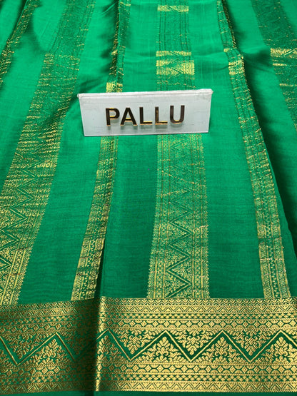 Pure Mysore Silk Saree.