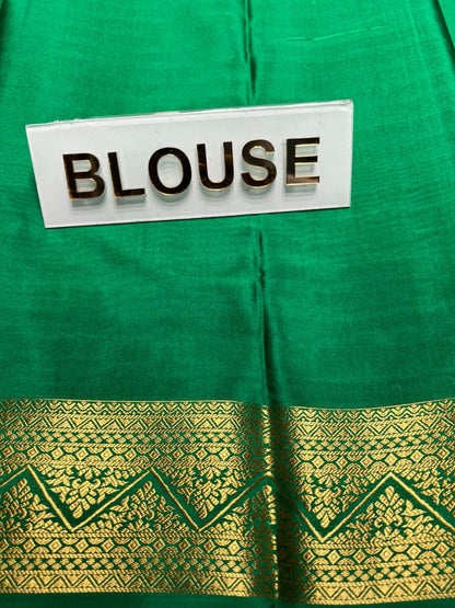 Pure Mysore Silk Saree.