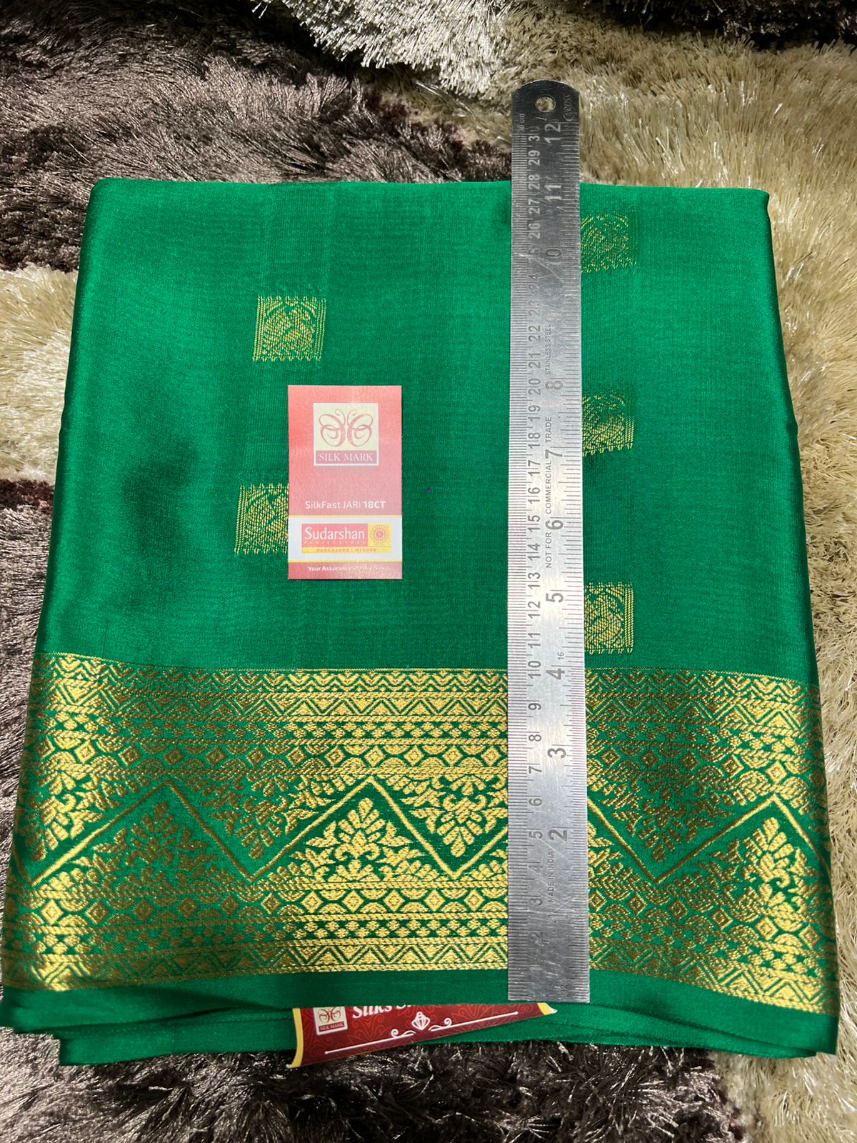 Pure Mysore Silk Saree.