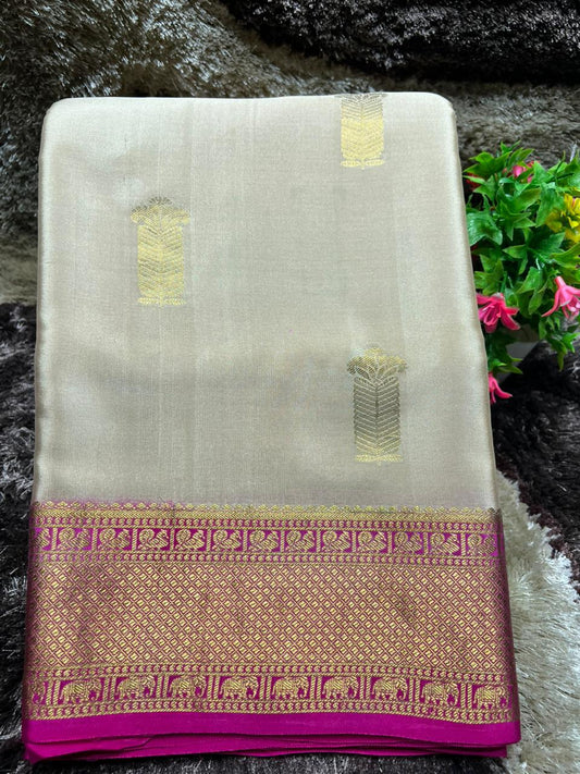 Pure Mysore Silk Saree.