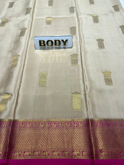 Pure Mysore Silk Saree.