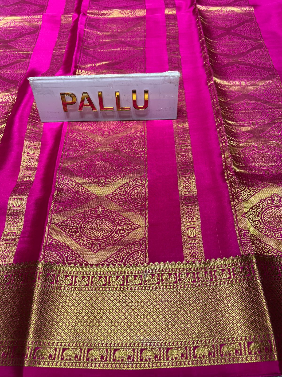 Pure Mysore Silk Saree.
