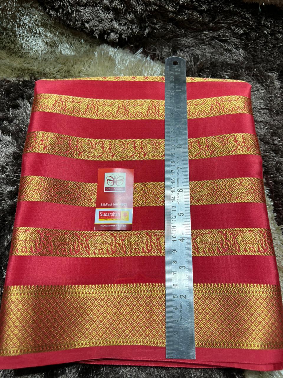 Pure Mysore Silk Saree.
