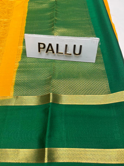 Pure Mysore Silk Saree.