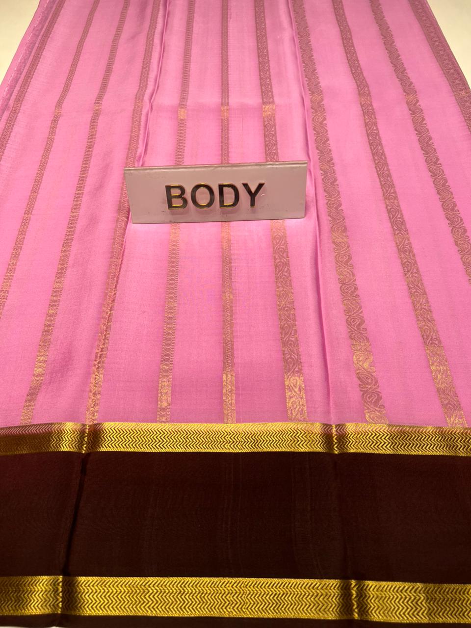 Pure Mysore Silk Saree.