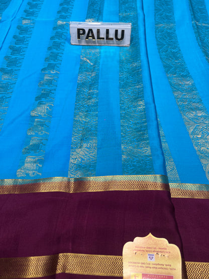 Pure Mysore Silk Saree.