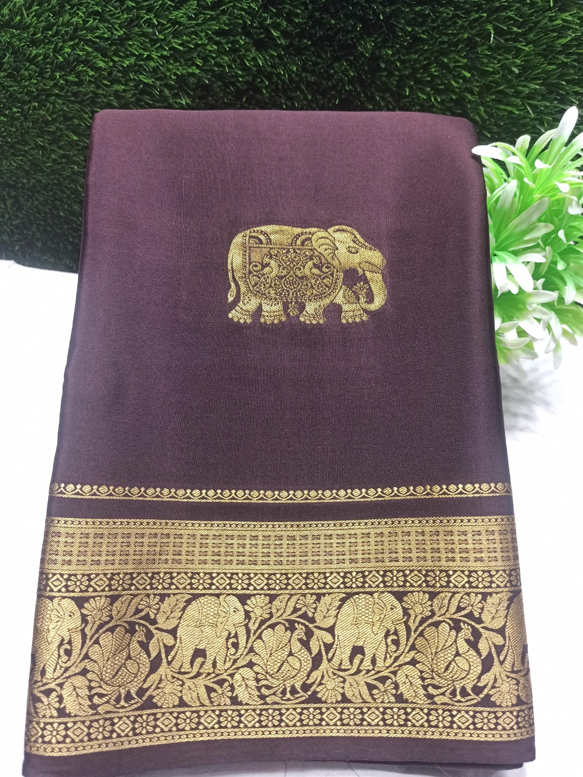 Pure Mysore Silk Saree.