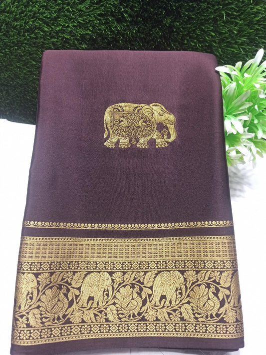 Pure Mysore Silk Saree.