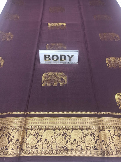 Pure Mysore Silk Saree.