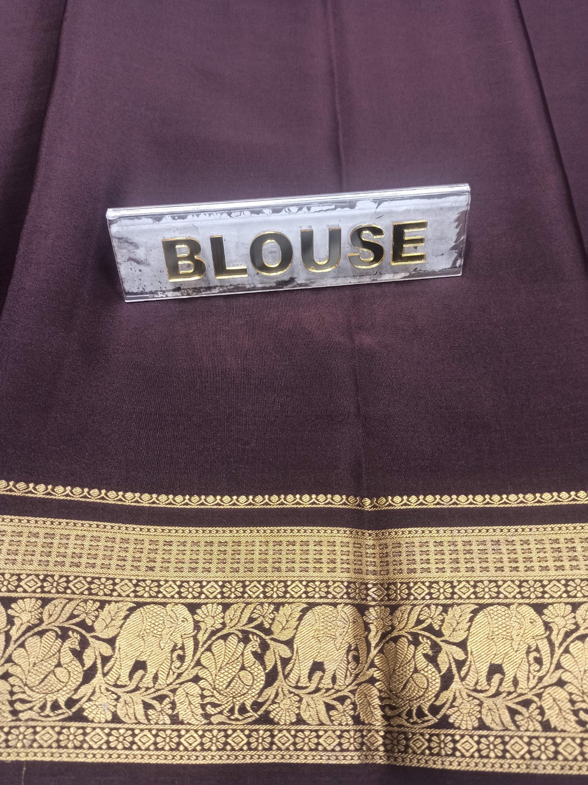Pure Mysore Silk Saree.