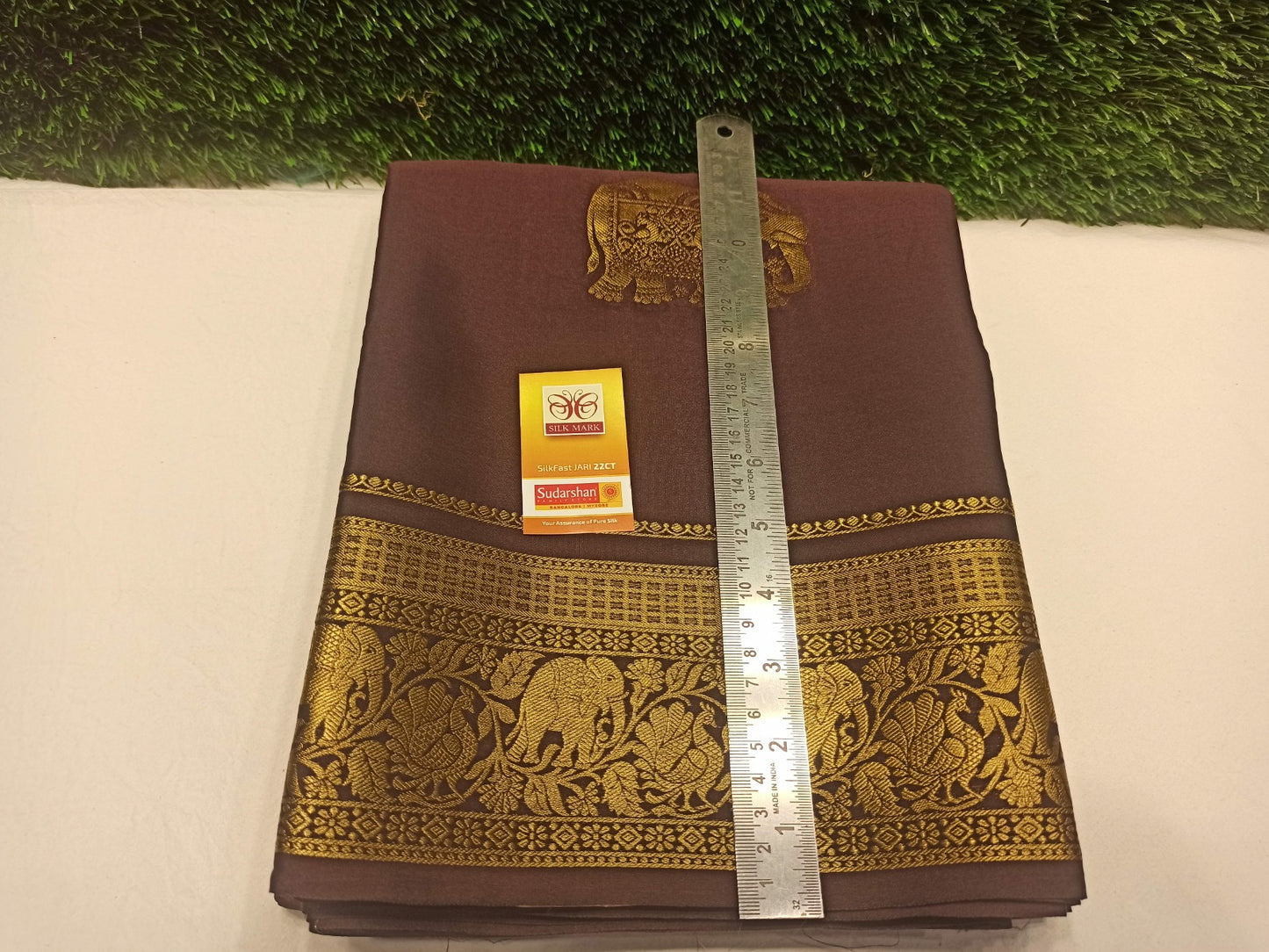 Pure Mysore Silk Saree.