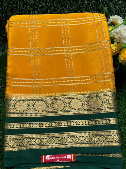Pure Mysore Silk Saree.