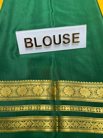 Pure Mysore Silk Saree.