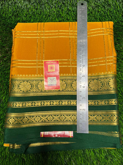 Pure Mysore Silk Saree.