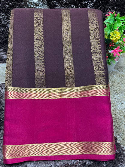 Pure Mysore Silk Saree.