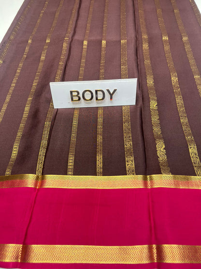 Pure Mysore Silk Saree.