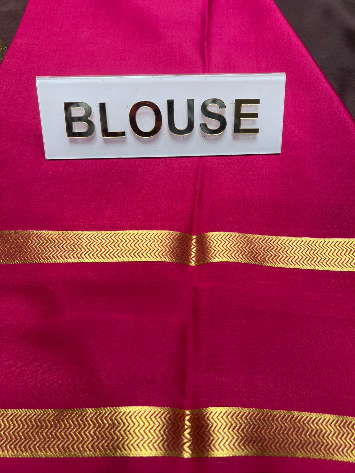 Pure Mysore Silk Saree.