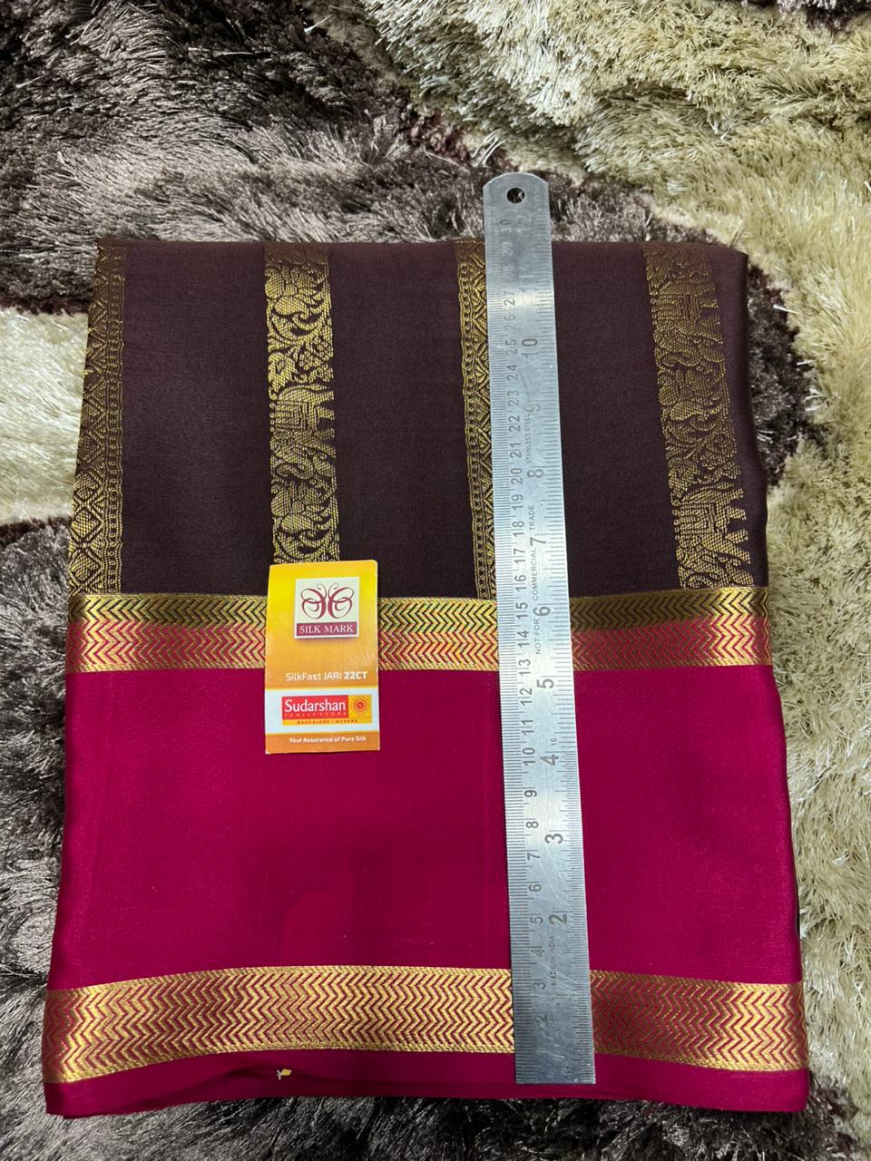 Pure Mysore Silk Saree.