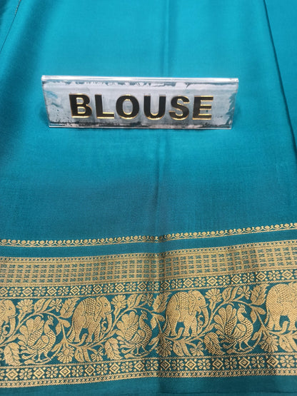 Pure Mysore Silk Saree.